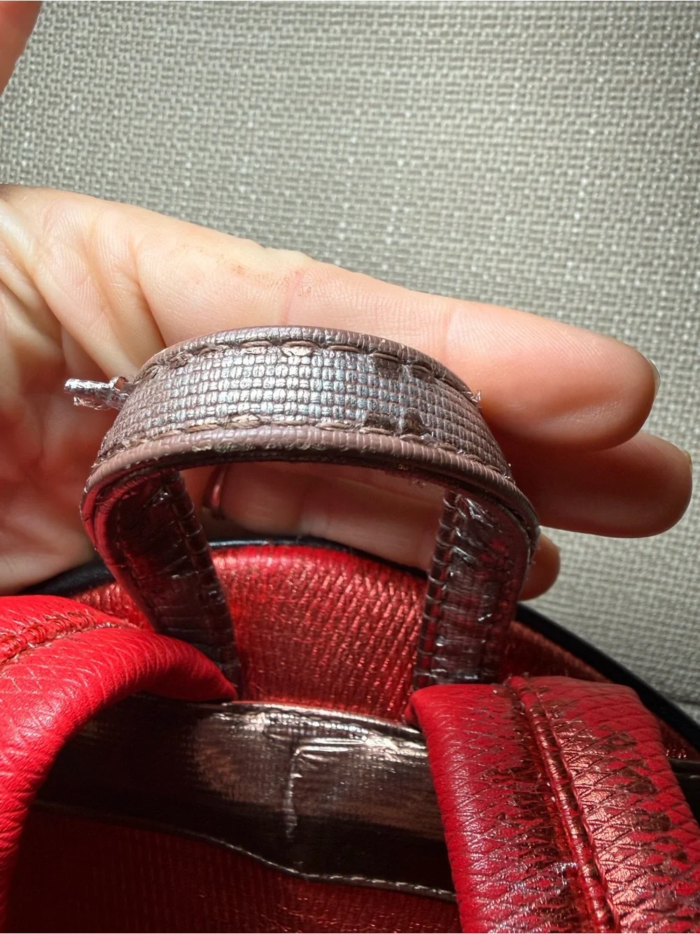 Marvel Loungefly Deadpool-Inspired Red & Black Mini Backpack